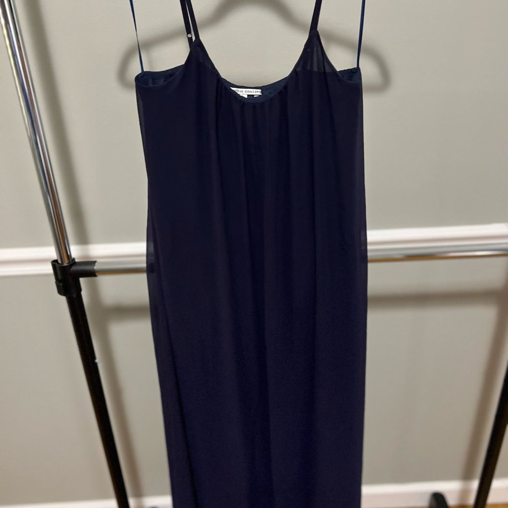 Collective Concepts Blue Maxi Dress